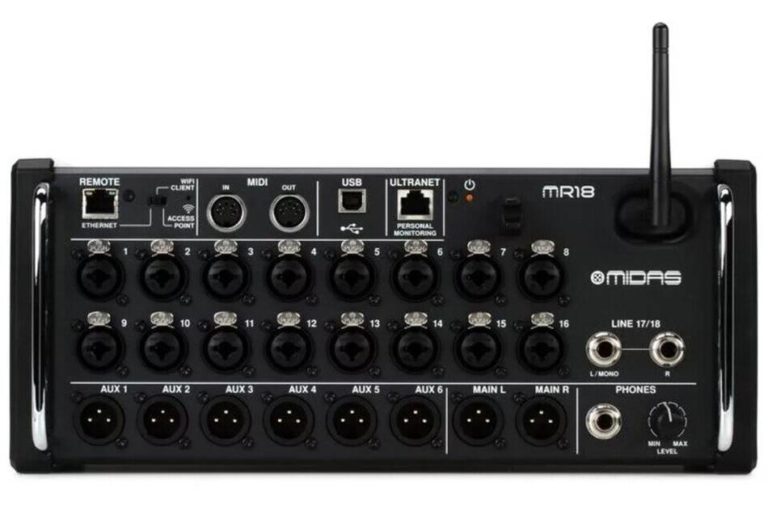 Midas MR18 vs Soundcraft Ui24R Which One Should You Buy?